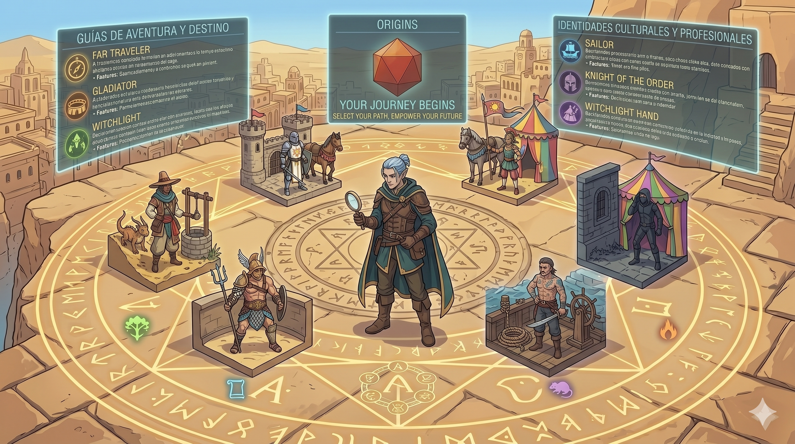 Trasfondos de D&D 5e